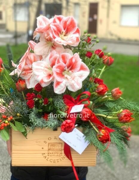 Cassetta fiori freschi